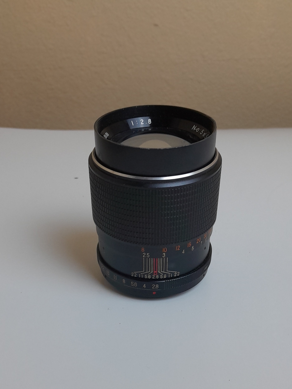 Manual Camera Lens - Black
